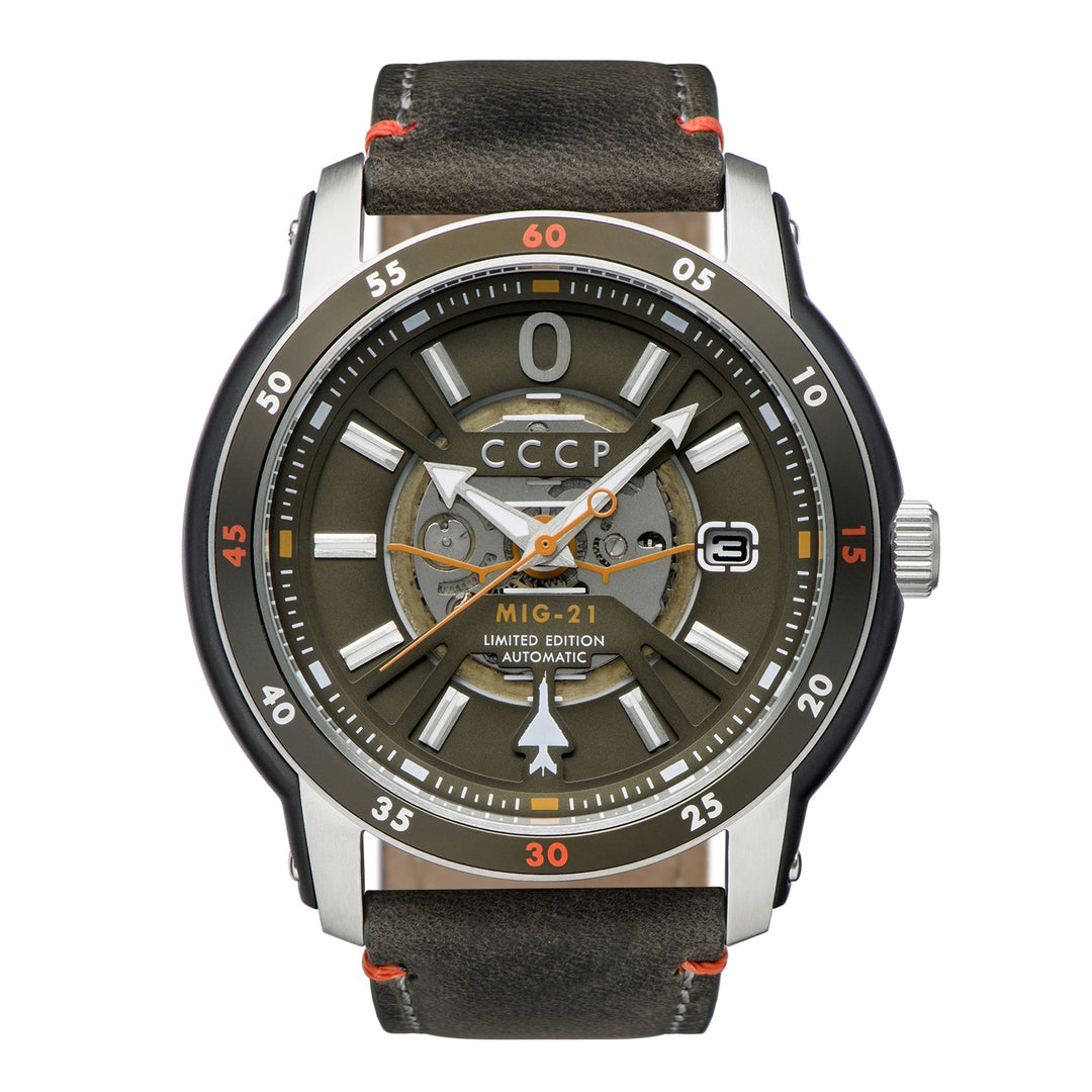 ビヨンド・サイレンス('96独) CCCP MIG-21 Automatic Green Limited Edition – Watches.com
