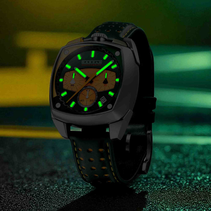 Cadola Taurus Chronograph Speedway Green