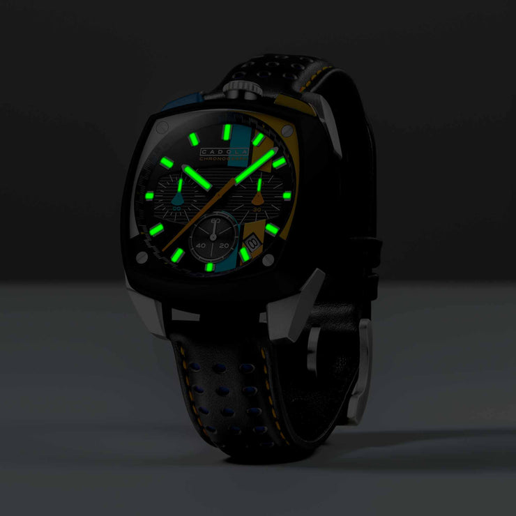 Cadola Taurus Chronograph Circuit Noir