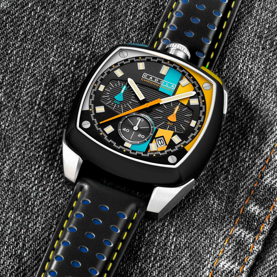 Cadola Taurus Chronograph Circuit Noir – Watches.com