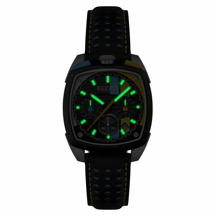 Cadola Taurus Chronograph Circuit Noir