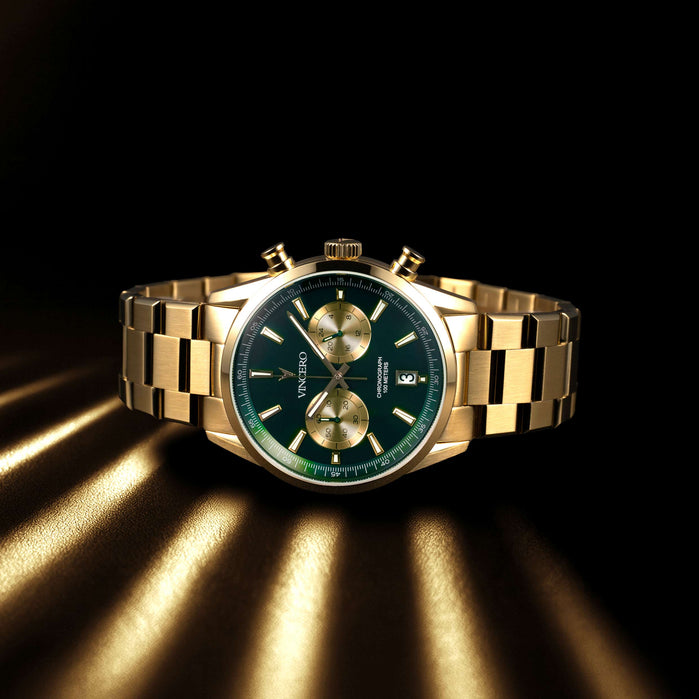 Vincero Apex Chrono Kingsguard SS Limited Edition angled shot picture