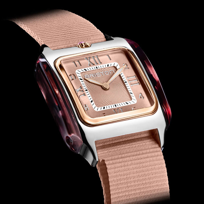 Briston Streamliner Kennedy Spring Rose Gold Pink angled shot picture