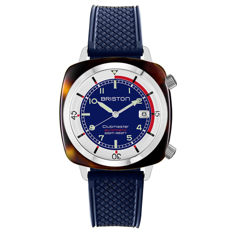 Briston Clubmaster Legend Compressor Automatic Navy Blue 26642.SA