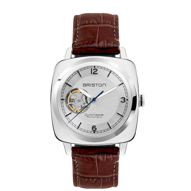 Briston Clubmaster Legend Classic Automatic Steel White