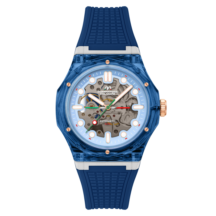 Dominatore Del Mare Ravello Automatic True Blue angled shot picture