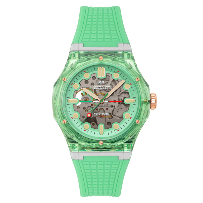 Dominatore Del Mare Ravello Automatic Vivid Green angled shot picture