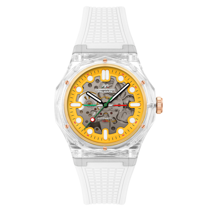 Dominatore Del Mare Ravello Automatic Lemon White angled shot picture