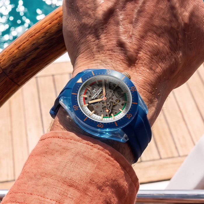 Dominatore Del Mare Ortona Automatic Electric Blue angled shot picture