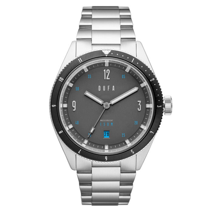 DuFa Freitaucher Automatic Gate Grey angled shot picture