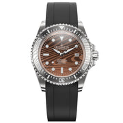 Oceaneva Deep Marine Explorer II Damascus Coffee Brown Limited Edition