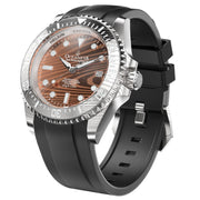 Oceaneva Deep Marine Explorer II Damascus Coffee Brown Limited Edition
