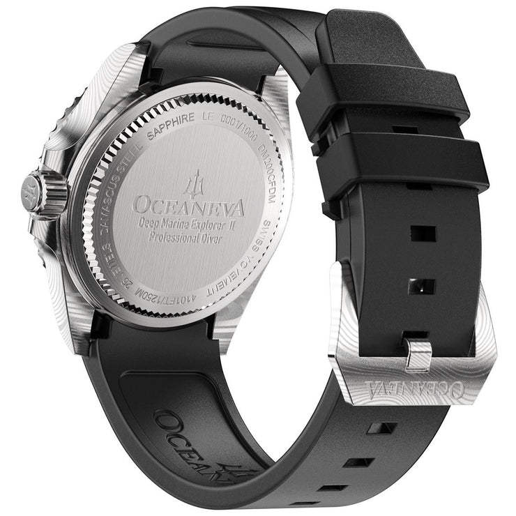 Oceaneva Deep Marine Explorer II Damascus Coffee Brown Limited Edition