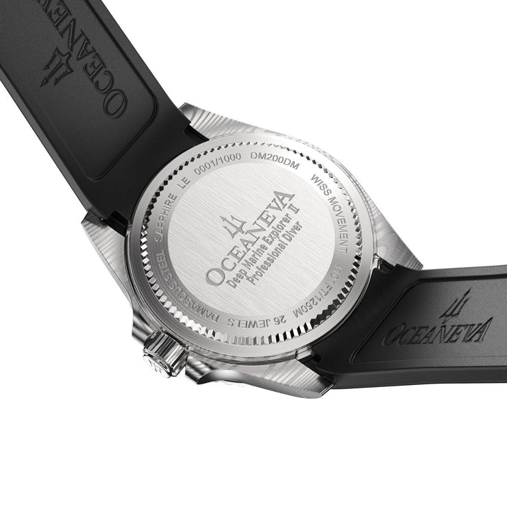 Oceaneva Deep Marine Explorer II Damascus Steel Limited Edition