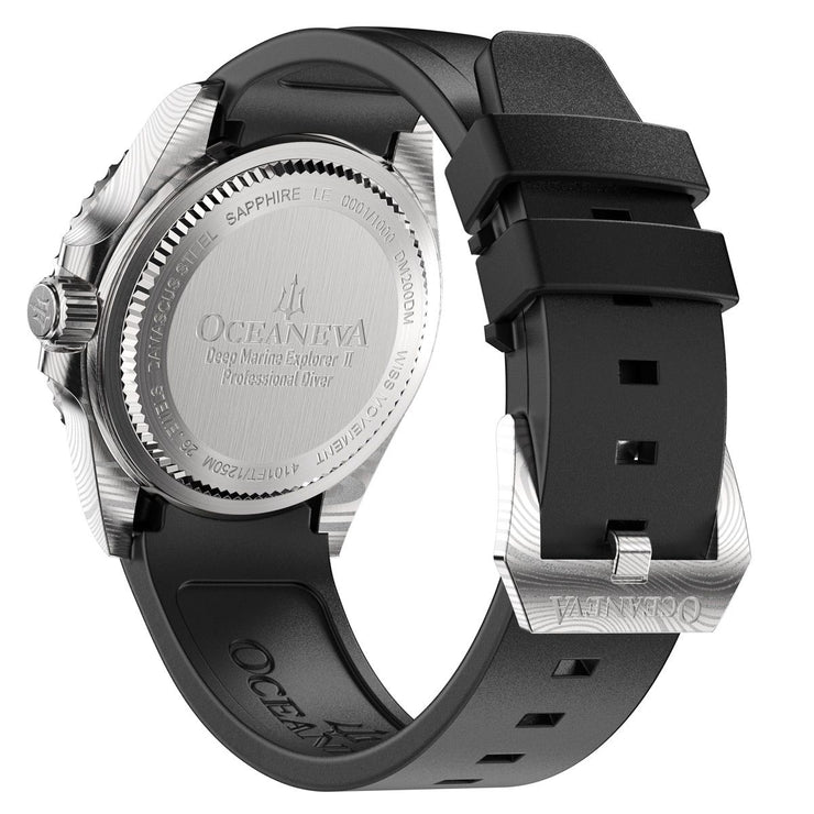 Oceaneva Deep Marine Explorer II Damascus Steel Limited Edition