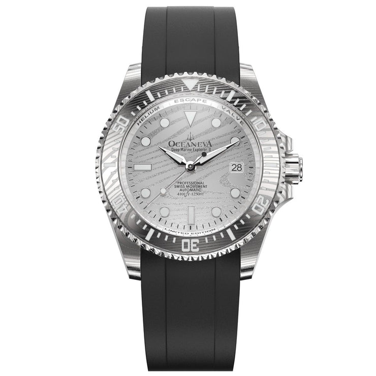 Oceaneva Deep Marine Explorer II Damascus Gray Limited Edition