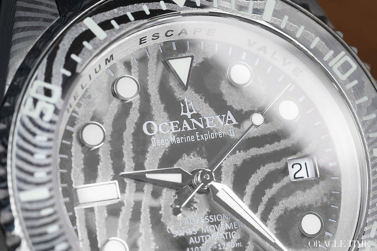 Oceaneva Deep Marine Explorer II Damascus Gray Limited Edition