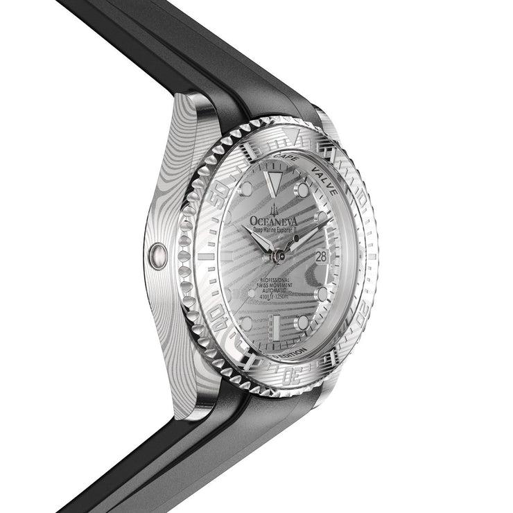 Oceaneva Deep Marine Explorer II Damascus Gray Limited Edition