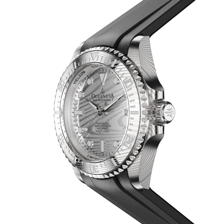 Oceaneva Deep Marine Explorer II Damascus Gray Limited Edition