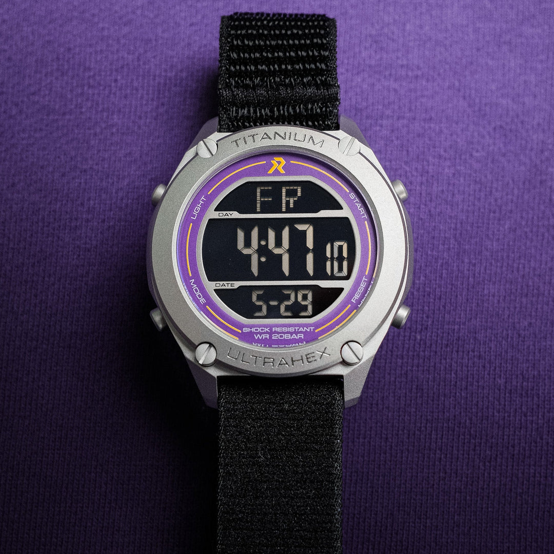 RZE UTD-8000-DP Digital Titanium Purple – Watches.com