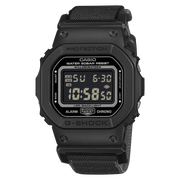 G-Shock DW5600 Cloth Band Digital Black | Watches.com