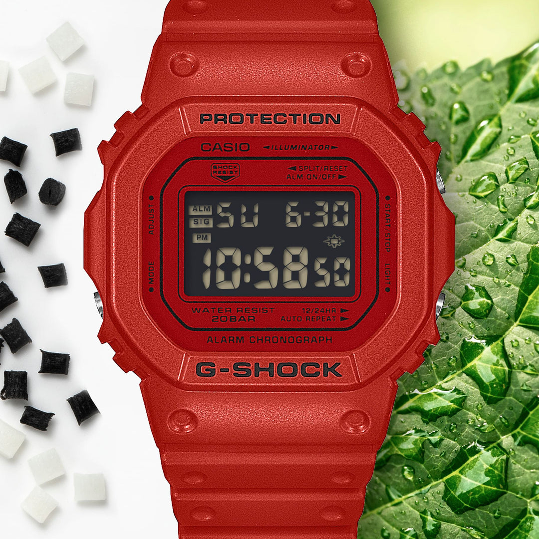 G-Shock DW5600 Digital Iconic Red | Watches.com