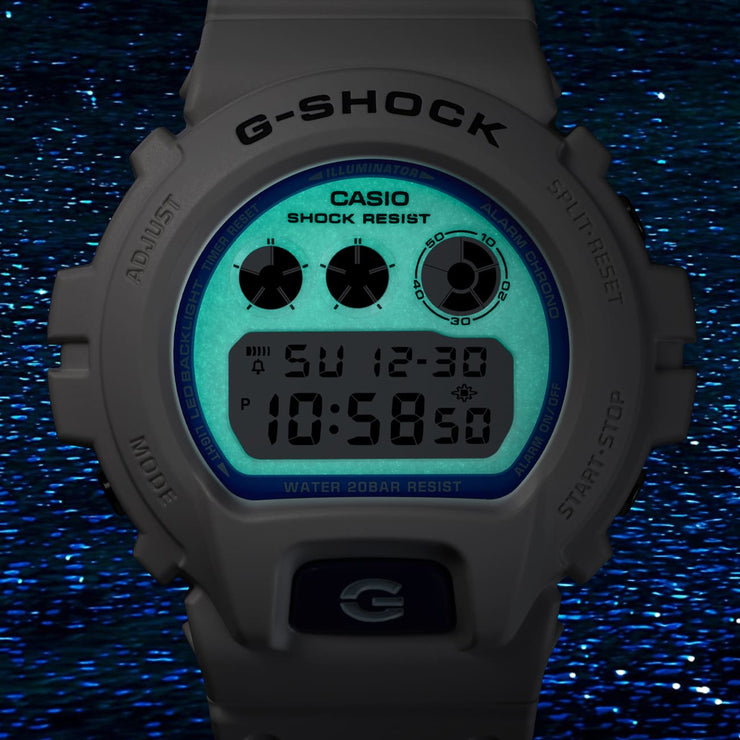 G-Shock DW5600 Hidden Glow Digital White