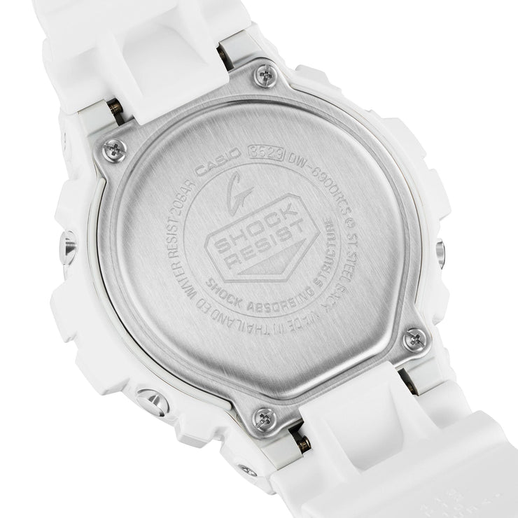G-Shock DW6900 Vibrant White