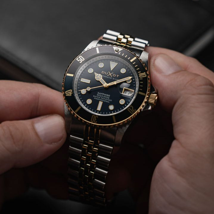 Duxot Atlantica Diver Automatic Two Tone Blue