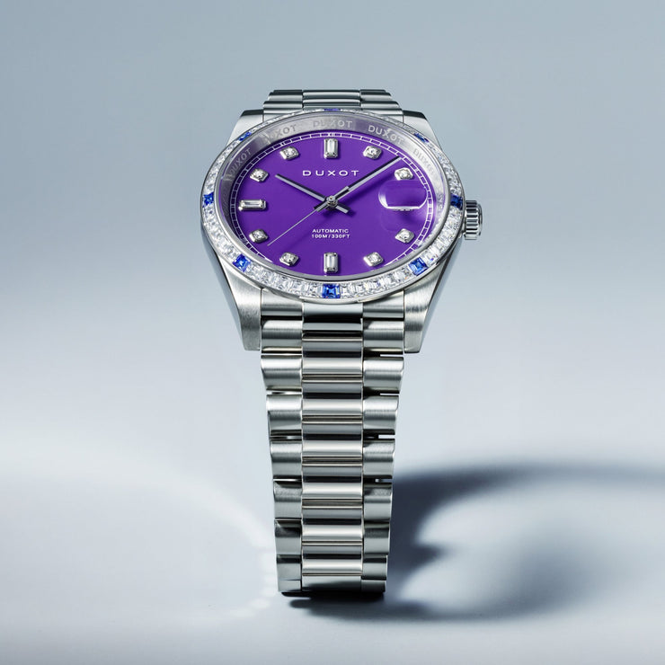 Duxot Serenata Automatic Limited Edition Purple Crystal