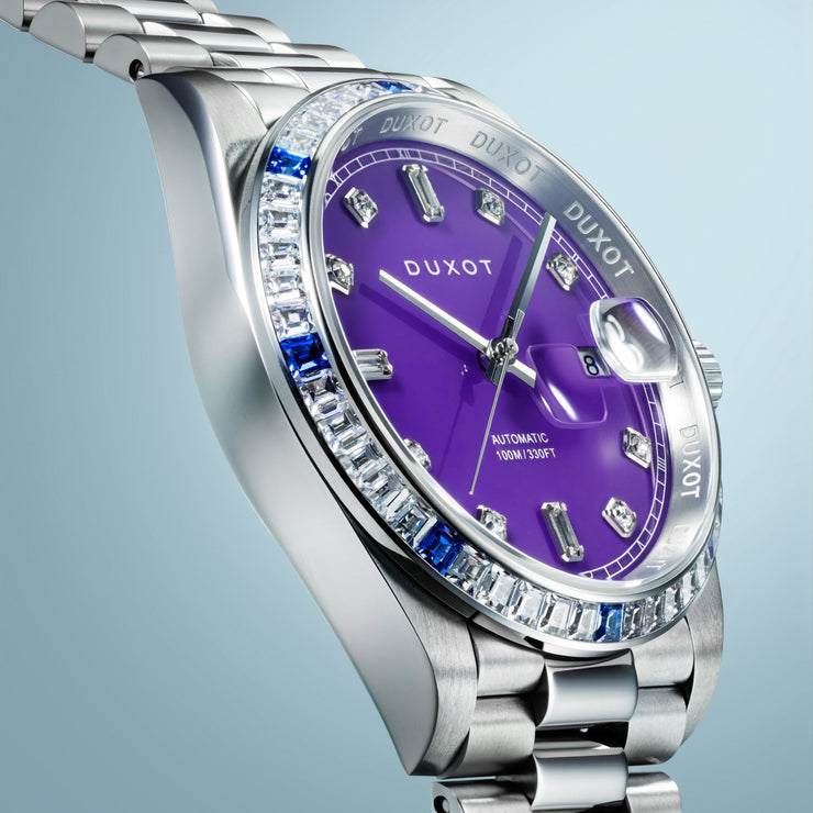 Duxot Serenata Automatic Limited Edition Purple Crystal