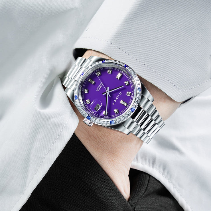 Duxot Serenata Automatic Limited Edition Purple Crystal