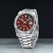 Duxot Marcel Automatic Lapidary Limited Edition Red Granite