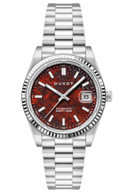 Duxot Marcel Automatic Lapidary Limited Edition Red Granite