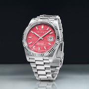 Duxot Marcel Automatic Lapidary Limited Edition Pink Opal