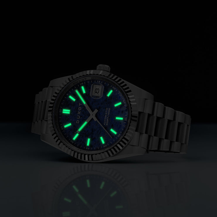 Duxot Marcel Automatic Lapidary Limited Edition Blue Kyanite