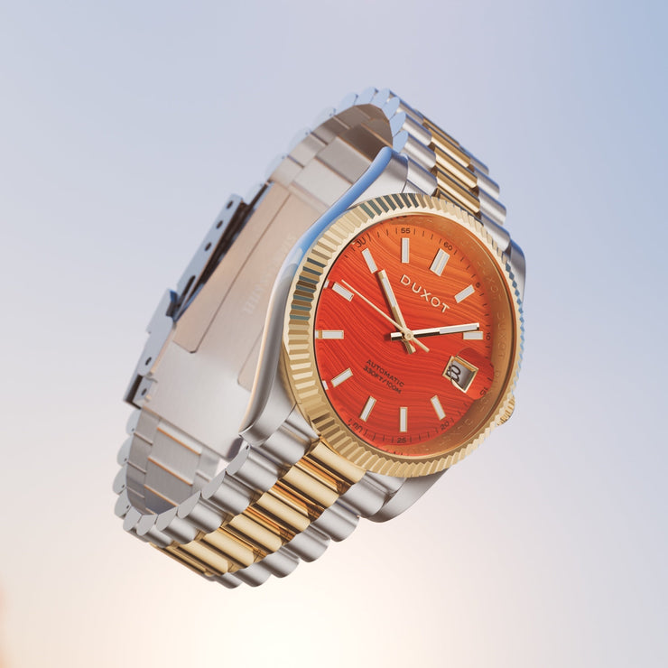 Duxot Marcel Automatic Lapidary Limited Edition Agate
