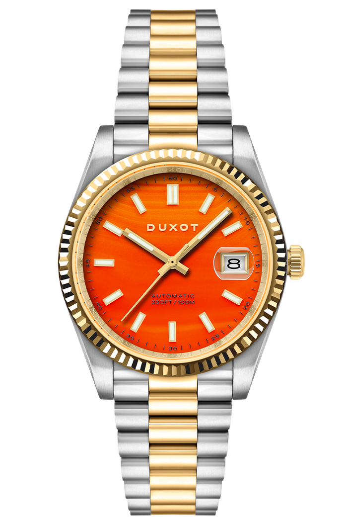 Duxot Marcel Automatic Lapidary Limited Edition Agate angled shot picture