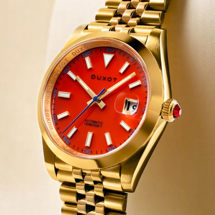 Duxot Vezeto Automatic Limited Edition Brown Crystal