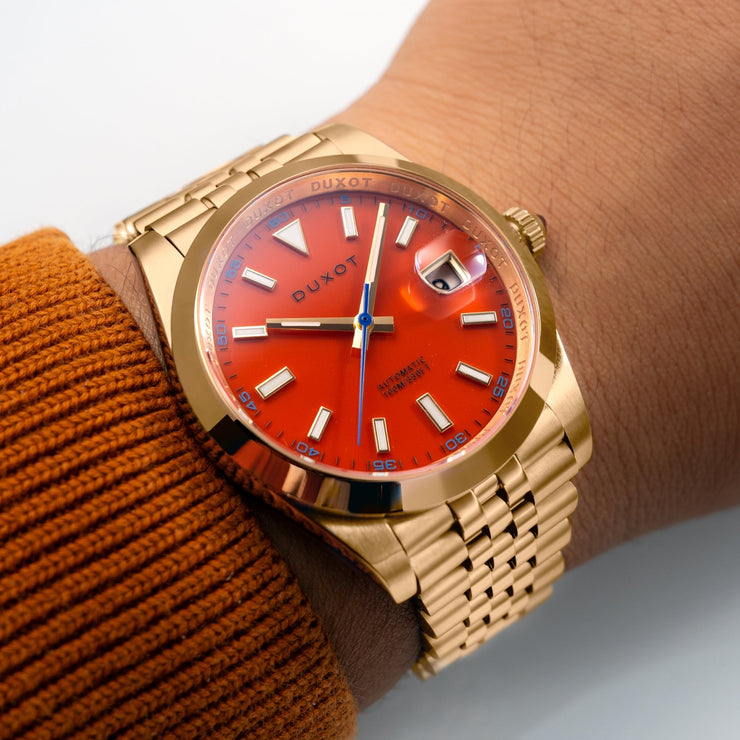 Duxot Vezeto Automatic Limited Edition Brown Crystal