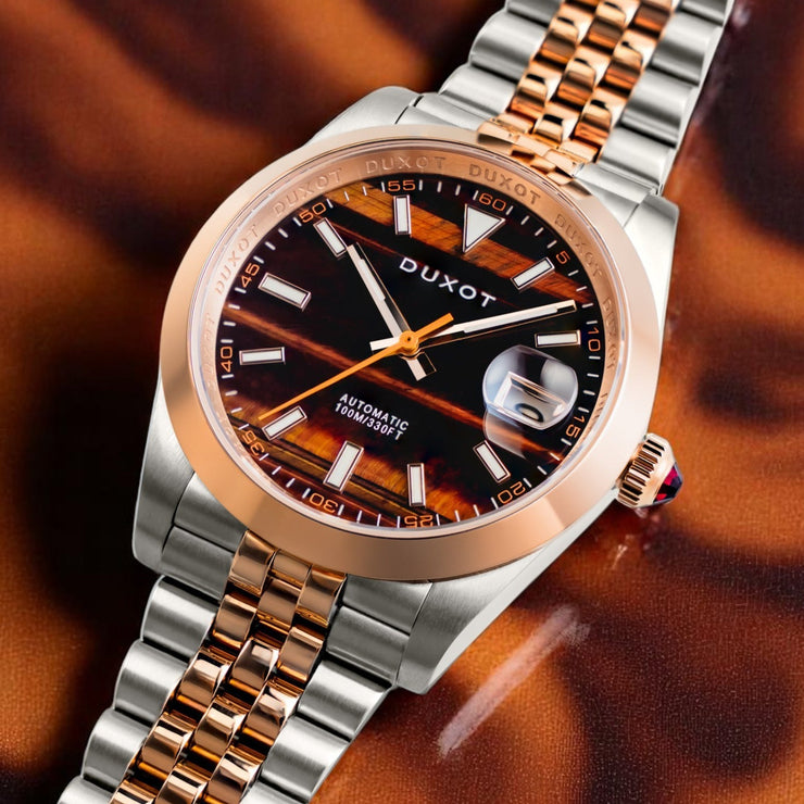 Duxot Vezeto Automatic Limited Edition Tiger Eye