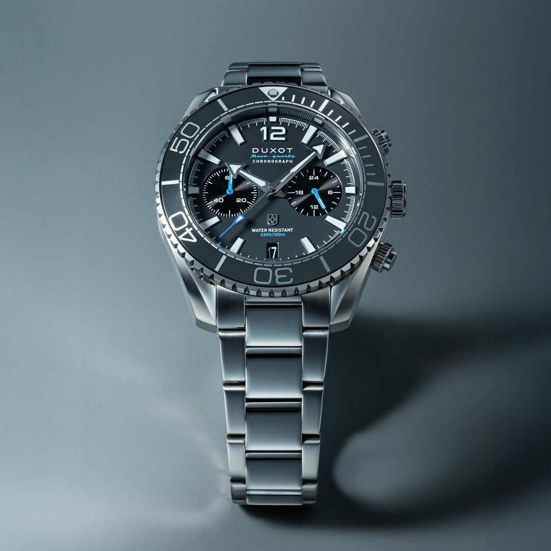 Duxot Tiburon Chronograph Ash Grey – Watches.com