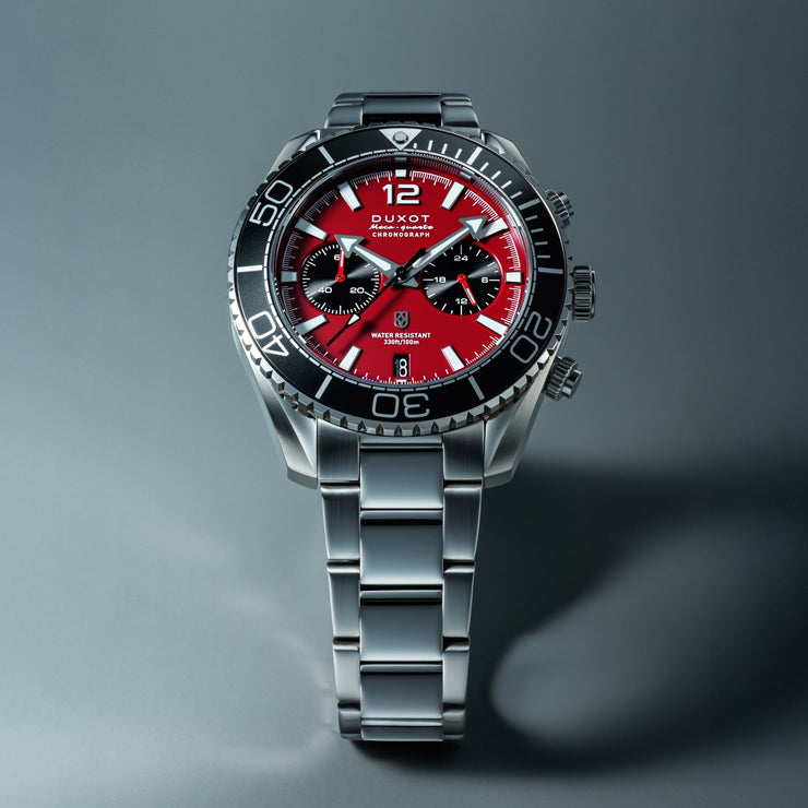Duxot Tiburon Chronograph Brick Red