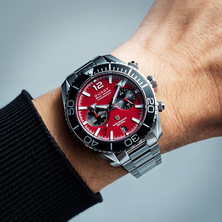 Duxot Tiburon Chronograph Brick Red
