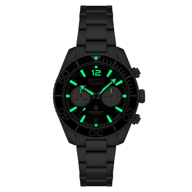 Duxot Tiburon Chronograph Eclipse Black