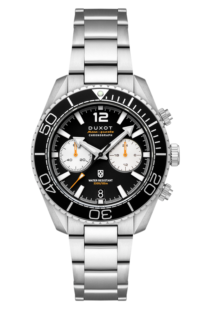Duxot Tiburon Chronograph Eclipse Black angled shot picture