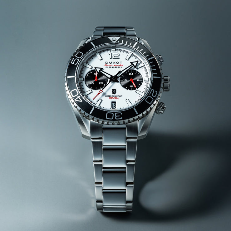 Duxot Tiburon Chronograph Buff White