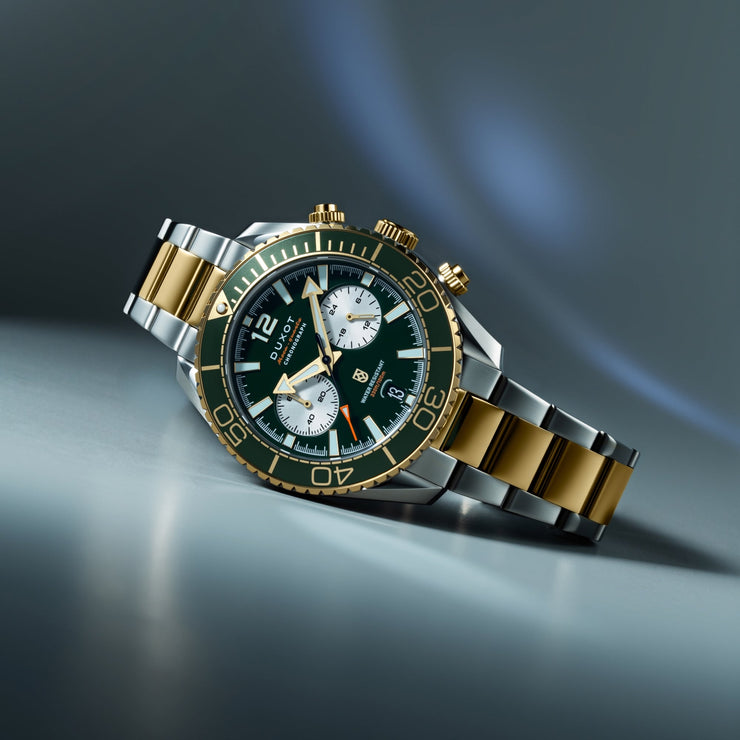 Duxot Tiburon Chronograph Green Gold