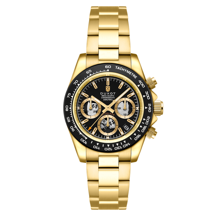 Duxot Accelero Chronograph Compax Skeleton Edition Dark Opulence