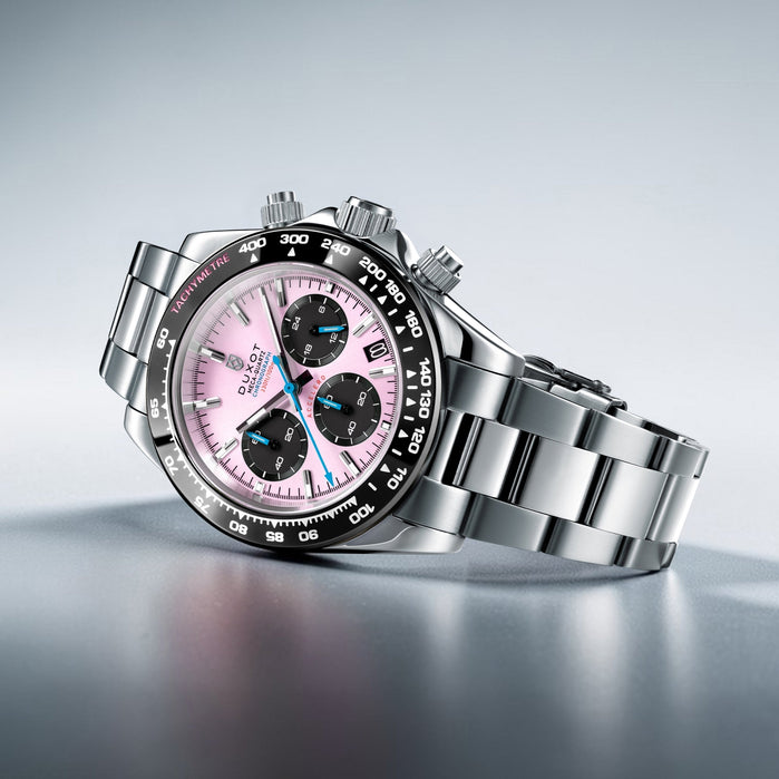 Duxot Accelero Chronograph Magenta Mist angled shot picture